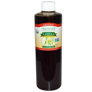 Отзывы о Фронтьер Нэчурал Продактс, Organic, Vanilla Flavoring, Non-Alcoholic, 16 fl oz (472 ml)