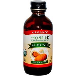 Отзывы о Фронтьер Нэчурал Продактс, Organic Almond Extract, 2 fl oz (59 ml)