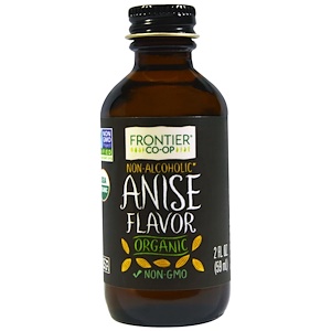 Отзывы о Фронтьер Нэчурал Продактс, Organic Anise Flavor, Non-Alcoholic, 2 fl oz (59 ml)