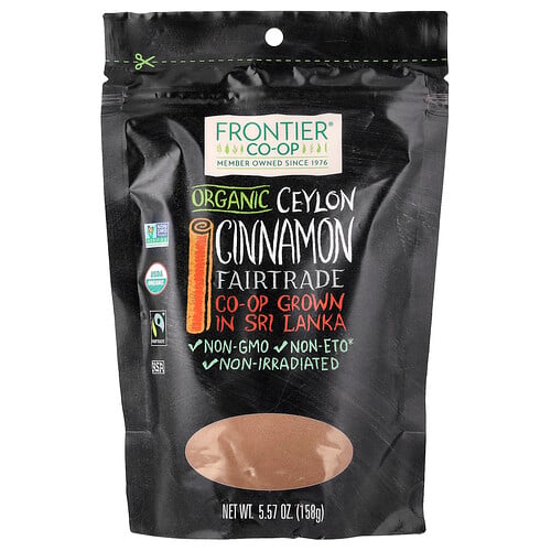 Frontier Co-op, Organic Fairtrade Ceylon Cinnamon, 5.57 oz (158 g)