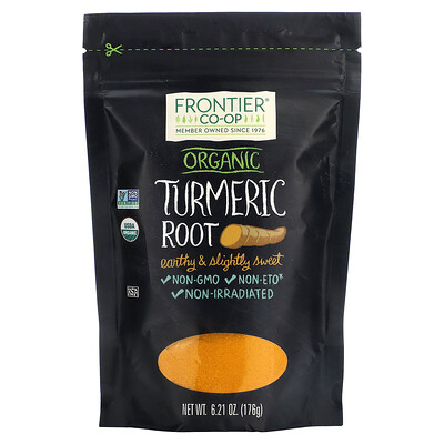 

Frontier Co-op Organic Turmeric Root 6.21 oz (176 g)