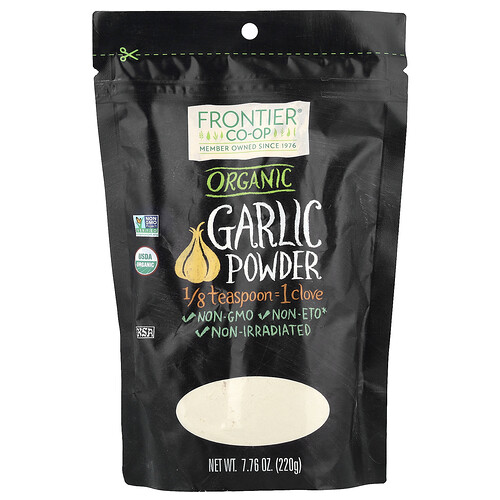 Frontier Co-op Organic Garlic Powder, 7.76 oz (220 g)