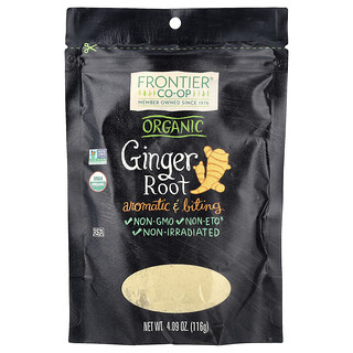 Frontier Co-op, Racine de gingembre biologique, 116 g