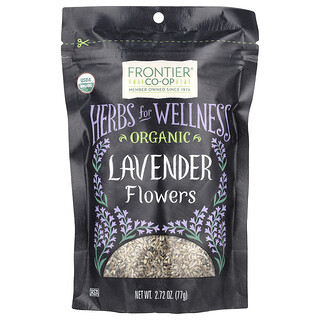 Frontier Co-op, Biologische lavendelbloemen, 77 g