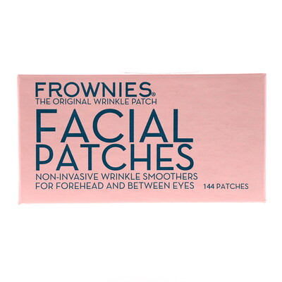 Купить Frownies Пластыри для лица, для кожи на лбу и между глазами, 144 пластыря