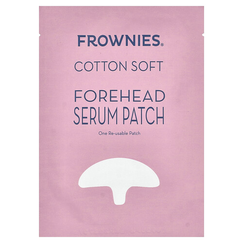 Frownies Cotton Soft, Forehead Serum Patch, 1 Patch