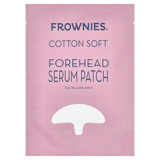 Frownies, Cotton Soft, Patch de sérum pour le front, 1 patch