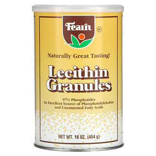 Fearn Natural Foods, Lecitina en gránulos, 16 oz (454 g)