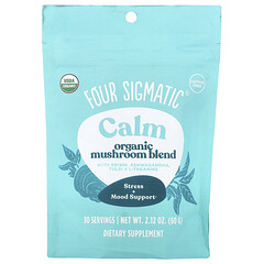 Calm, суміш органічних грибів, без кофеїну, 60 г (2,12 унції)