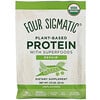 Four Sigmatic‏, Plant-Based Protein with Superfoods, Unflavored, 10 Packets, 1.13 oz (32 g) Each