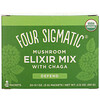 Four Sigmatic, Mushroom Elixir Mix with Chaga, 20 Packets, 0.1 oz (3 g) Each