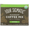 Four Sigmatic‏, قهوة الفطر الممزوجة بفطر شاجا، 10 أكياس، 0.09 أونصة (2.5 جم) كل كيس
