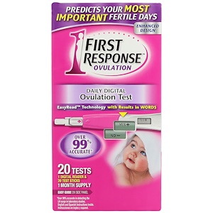Отзывы о First Response, Daily Digital Ovulation, 20 Tests