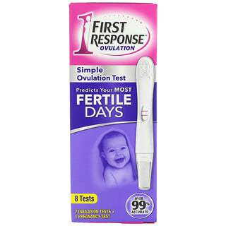 First Response, 排卵和妊娠檢測試劑盒，7 次排卵檢測 + 1 次妊娠檢測
