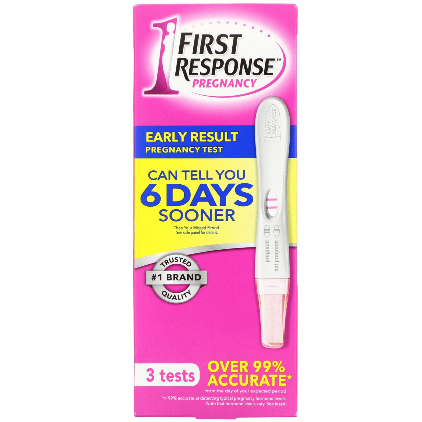 First Response, Early Result Pregnancy Test, 3 Tests iHerb