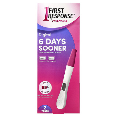 Product Image for First Response, Digital Pregnancy Test, 2 Tests
