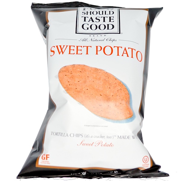 Food Should Taste Good, Sweet Potato Tortilla Chips, 6 oz (170 g) (Discontinued Item) 