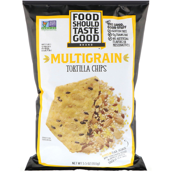 food should taste good multigrain tortilla chips