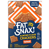 Fat Snax‏, Almond Flour Crackers, Cheddar, 4.25 oz (120.5 g)