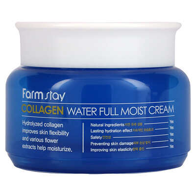 

Farmstay, Collagen Water Full Moist Cream, 3.52 oz (100 g)