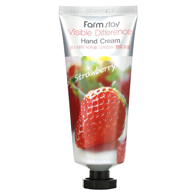 

Farmstay Visible Difference Hand Cream Strawberry 3.52 oz (100 g)