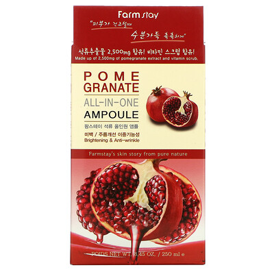 Farmstay All-In-One Ampoule, Pomegranate, 8.45 oz (250 ml)