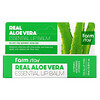 Farmstay, Real Aloe Vera Essential Lip Balm, 0.33 fl oz (10 ml)