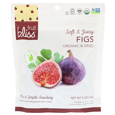 Fruit Bliss Organic Dried Figs, 5 oz (142 g)