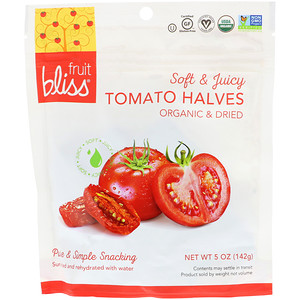 Fruit Bliss, Organic & Dried Tomato Halves, 5 oz (142 g) отзывы