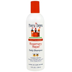Отзывы о Фэйри тэйлс, Rosemary Repel Daily Shampoo, Lice Prevention, 12 fl oz (354 ml)
