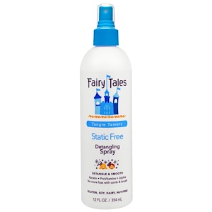 Отзывы о Фэйри тэйлс, Detangling Spray, Static Free, Tangle Tamers, 12 fl oz (354 ml)