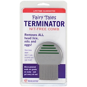 Отзывы о Фэйри тэйлс, Terminator, Nit-Free Comb, 1 Comb