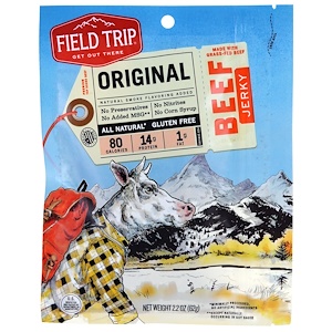Купить Field Trip Jerky, Beef Jerky, Original, 2.2 oz (62 g)  на IHerb
