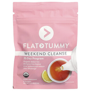 Flat Tummy, Weekend Cleanse, 8 пакетчета чай, 0,41 унции (11,6 g)