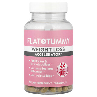 Flat Tummy, Kilo Verme Hızlandırıcı, 60 Kapsül