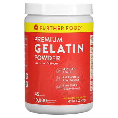 

Further Food Premium Gelatin Powder Unflavored 16 oz (450 g)