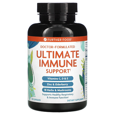 Further Food Ultimate Immune Support, 120 Capsules