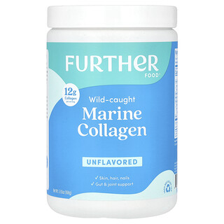 Further Food, Wild-Caught Marine Collagen, Unflavoured, 5.93 oz (168 g)