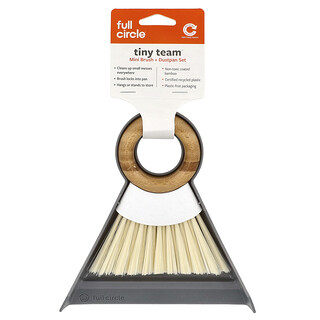 Full Circle, Tiny Team™，迷你扫帚簸箕套装，1 套
