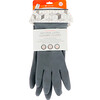 Full Circle, Splash Patrol, Natural Latex Cleaning Gloves, Size S/M, Grey, 1 Pair