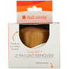 Full Circle, Fuzz Off, 2-in-1 Lint Remover, White, 1 Brush
