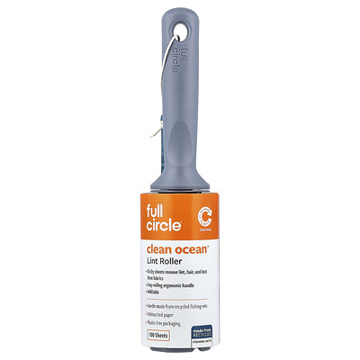 Product Image for Full Circle, Clean Ocean Lint Roller, 100 Sheets