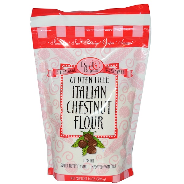 Fun Fresh Foods, Gluten Free Italian Chestnut Flour, 14 oz (396 g)  (Discontinued Item) 