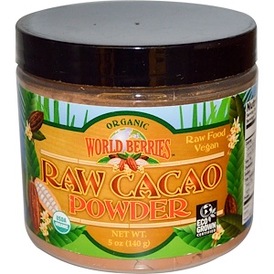 Отзывы о Фан Фреш фудс, Organic, Raw Cacao Powder, 5 oz (140 g)