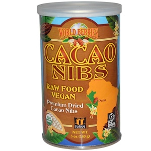 Отзывы о Фан Фреш фудс, World Berries, Cacao Nibs, 5 oz (140 g)