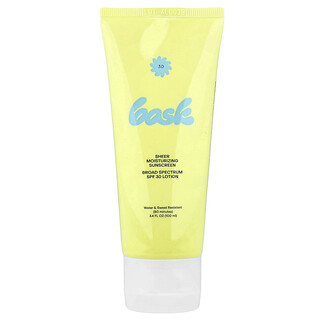 Bask Suncare, Loción humectante con protección solar translúcida, FPS 30, 100 ml (3,4 oz. líq.)