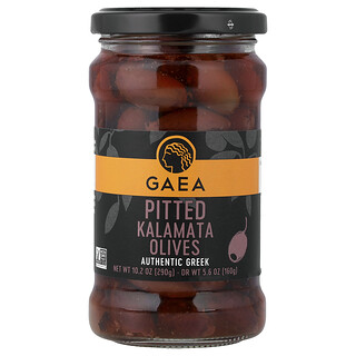 Gaea, Azeitonas de Kalamata sem caroço, 290 g (10,2 oz)