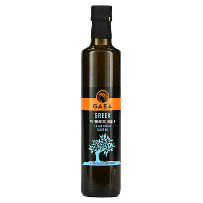 Gaea греческое нерафинированное оливковое масло высшего качества, 500 мл (16,9 жидк. унции)