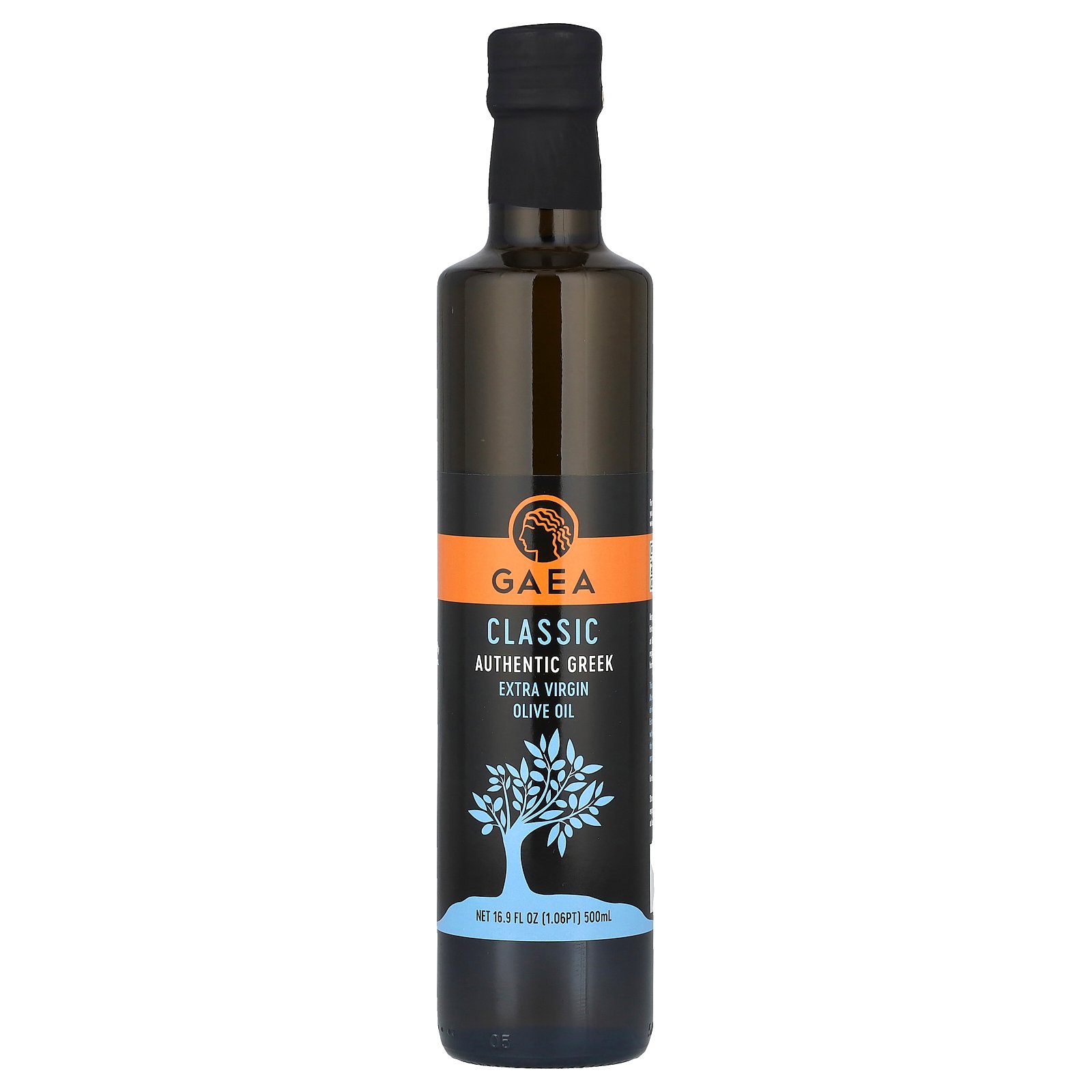 Gaea Greek Extra Virgin Olive Oil 17 fl oz 500 ml All-Natural, Non-GMO - Picture 1 of 2