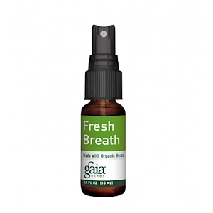 Gaia Herbs, Свежее дыхание, 0,5 жидкой унции (15 мл)